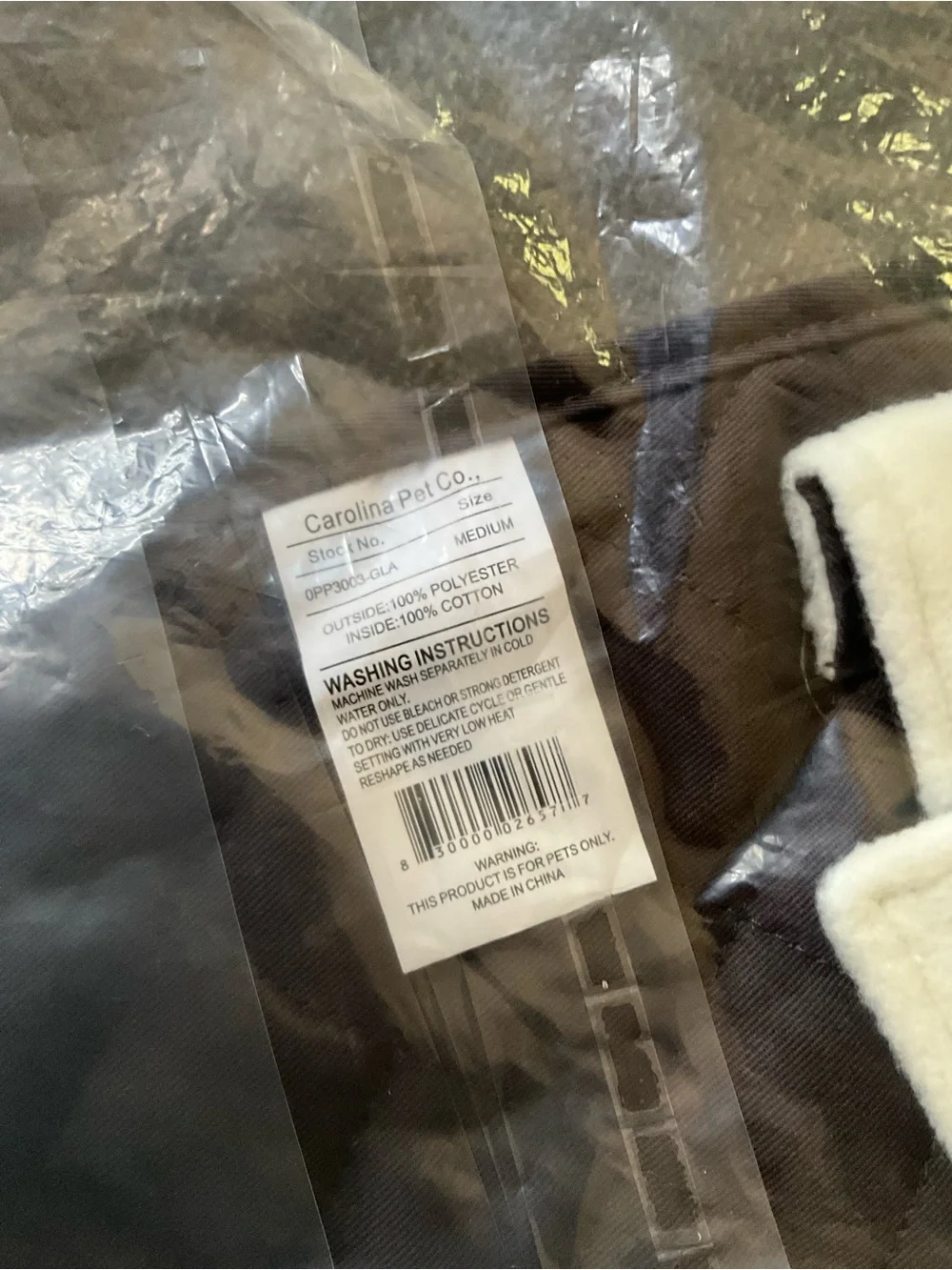 New Pendleton National Park striped dog vest M up to 30 lb